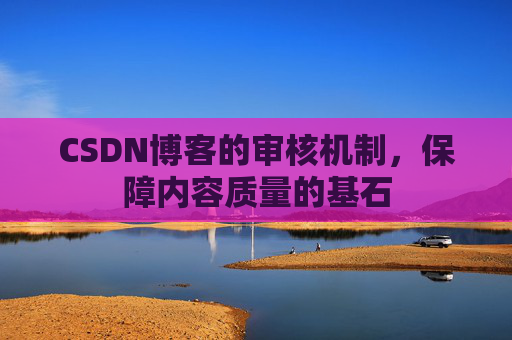 CSDN博客的审核机制，保障内容质量的基石